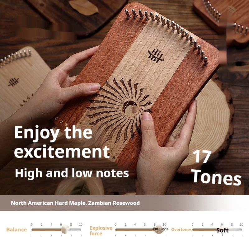 17 Strings Harp