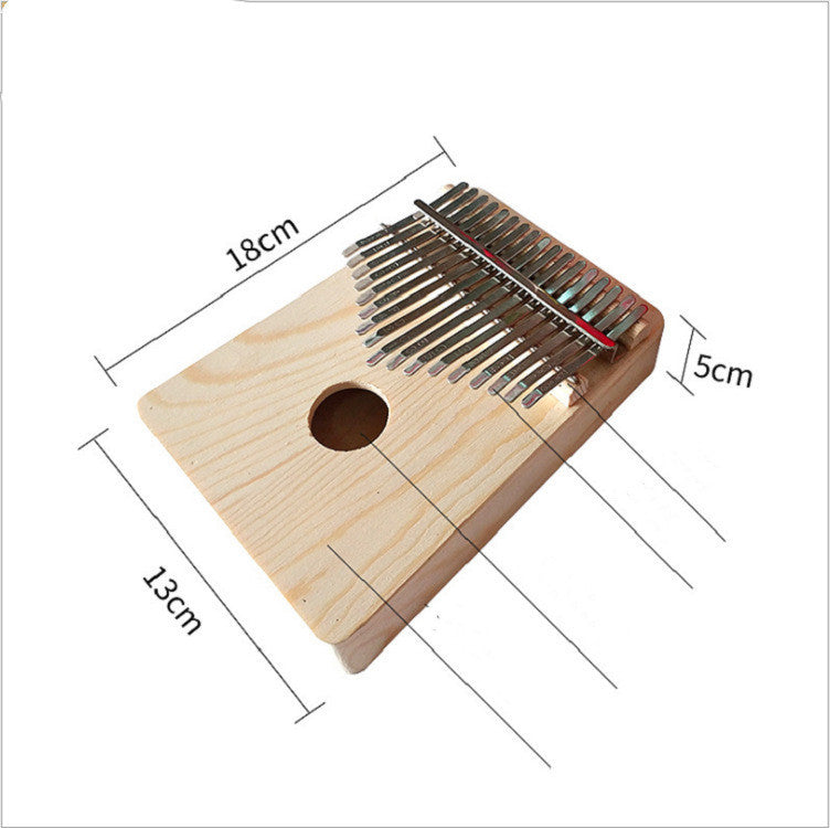 Wood kalimba to build yourself