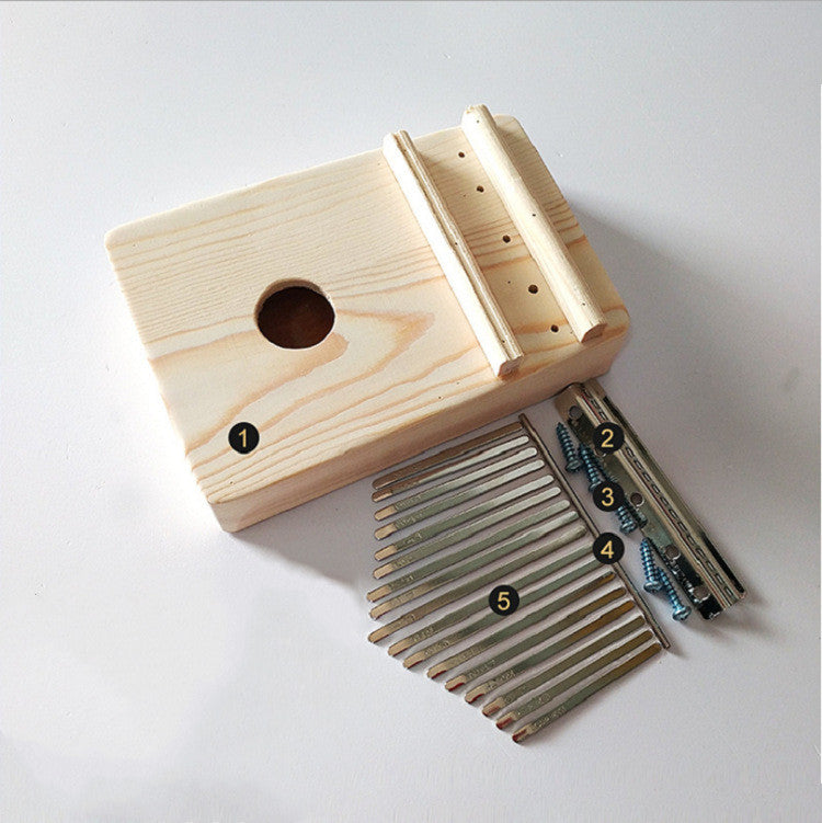 Wood kalimba to build yourself