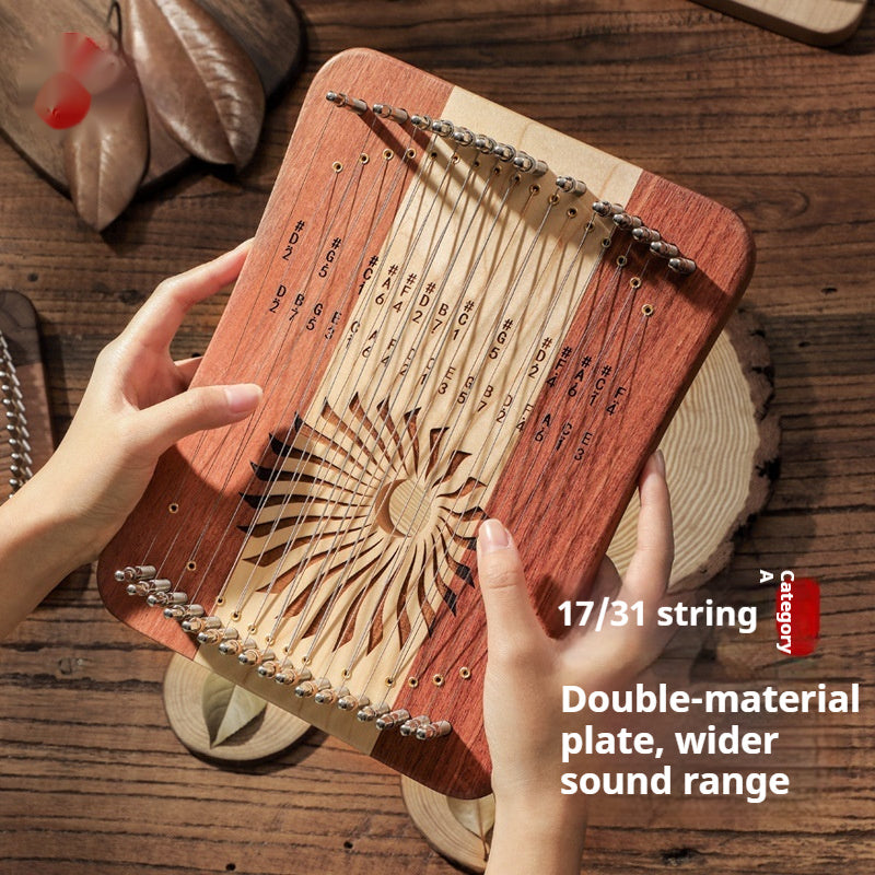 17 Strings Harp
