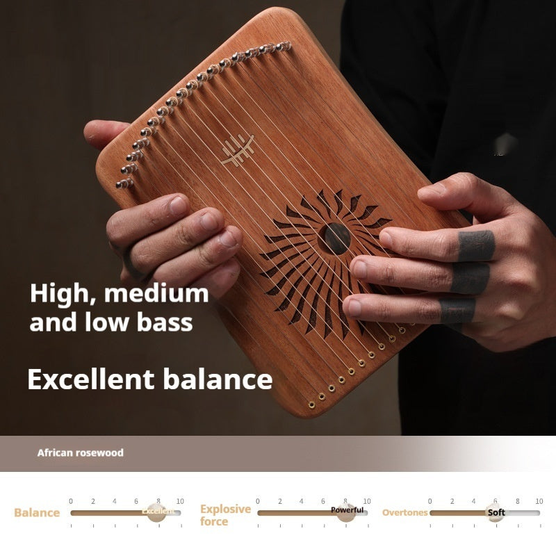 17 Strings Harp