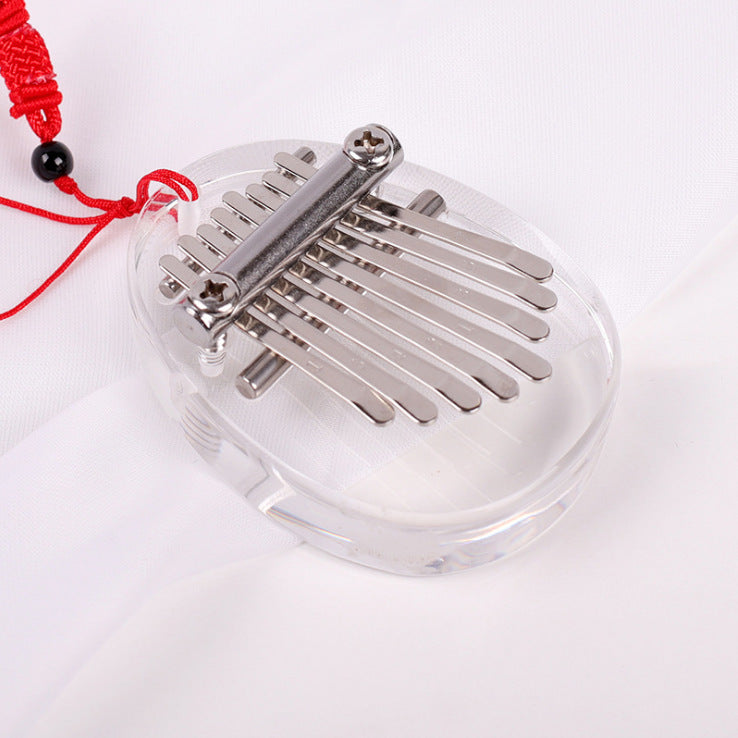 Mini Transparent Thumb Piano - 8 Keys